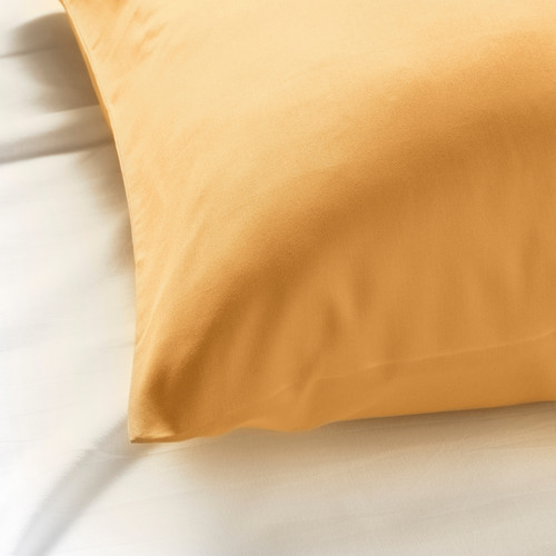 NATTJASMIN Pillowcase, yellow, 50x60 cm