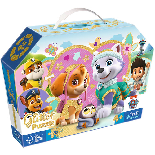 Trefl Primo Glitter Children's Puzzle Paw Patrol 70pcs 4+