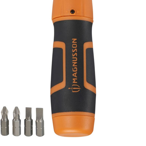 Magnusson 7-Piece Ratcheting Screwdriver & Bit Set