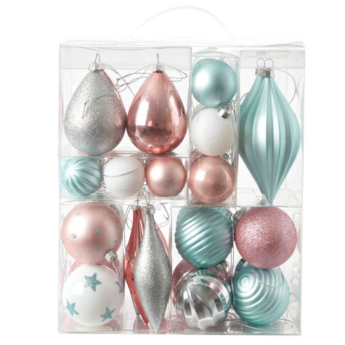 Christmas Baubles Set Midnight Dreams 40pcs