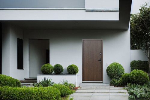 External Door Entrance Door O.K. Doors Hercules 2 RC3 90, left, walnut