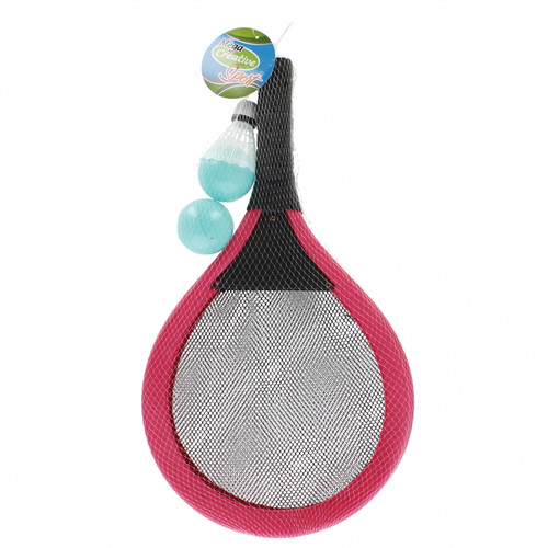 Rackets Set with Balls & Shuttlecock 3+