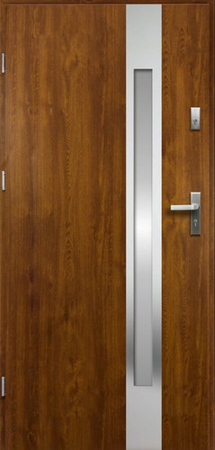 External Door O.K. Doors Arctica 90, left, gold oak