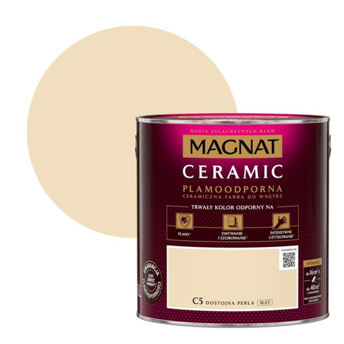 Magnat Ceramic Interior Ceramic Paint Stain-resistant 2.5l, noble pearl