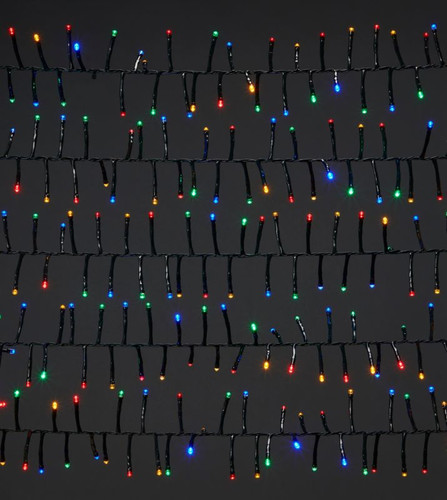 Christmas Lights 2000 LED, multicolour, outdoor