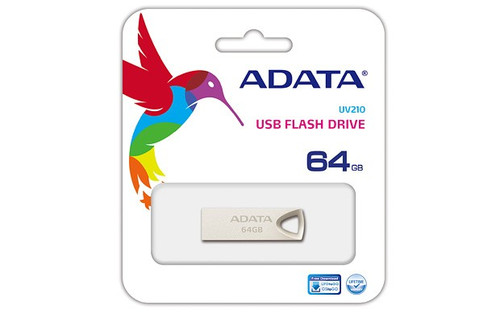 Adata USB Flash Drive UV210 64GB USB Metallic Alu