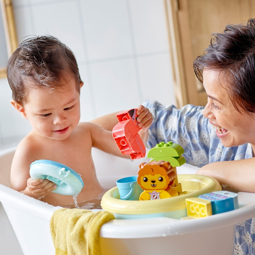 LEGO DUPLO Bath Time Fun: Floating Animal Island 18m+