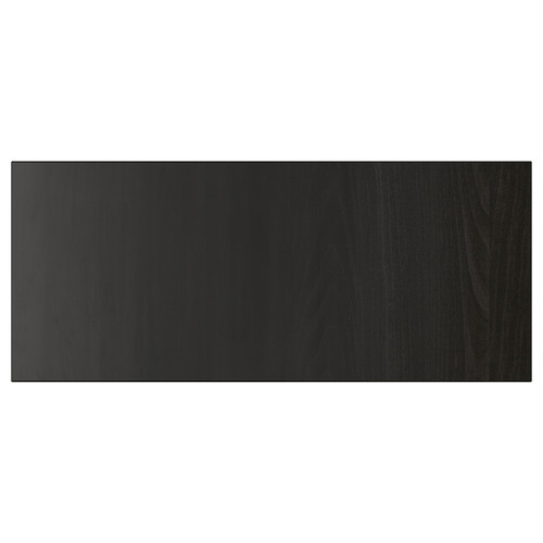 LAPPVIKEN Drawer front, black-brown, 60x26 cm