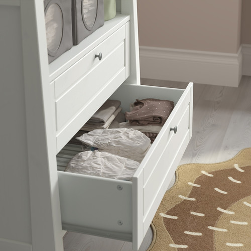 SUNDVIK Changing table/chest of drawers, white