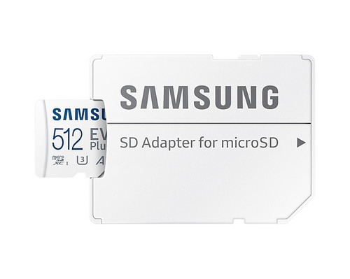 Samsung Memory Card EVO+ mSD with Adapter 512GB MB-MC512KA/EU