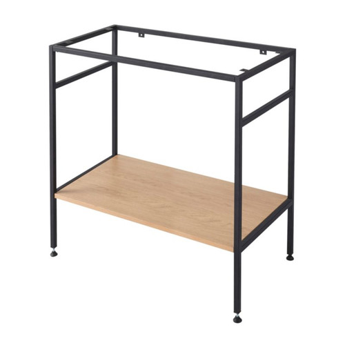 GoodHome Basin Stand Duala 80 x 45 cm, black