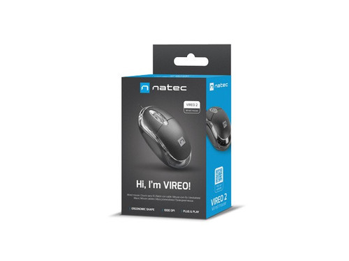 Natec Wired Optical Mouse Vireo 2