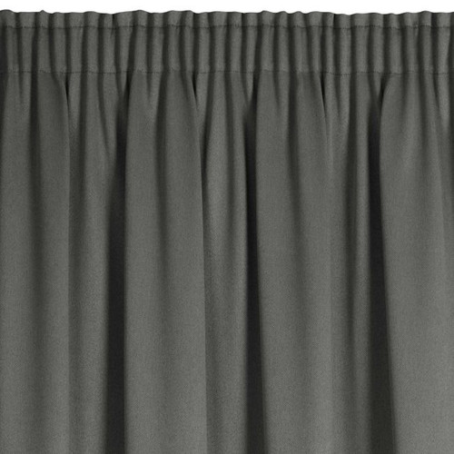 Blackout Curtain Carlo 130x300 cm, grey