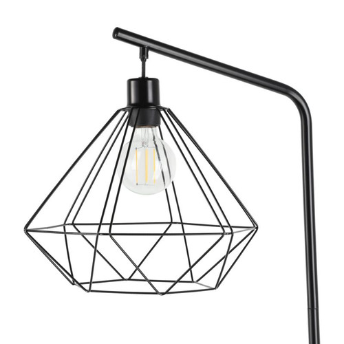 GoodHome Floor Lamp Smertrio 1-bulb E27 , black