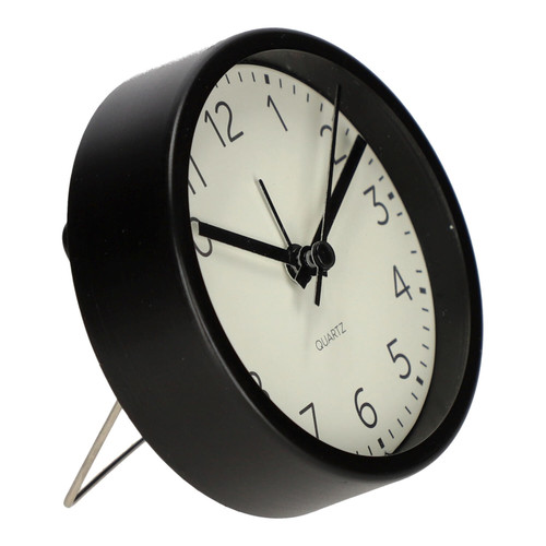 Alarm Clock Quazi 9cm, black