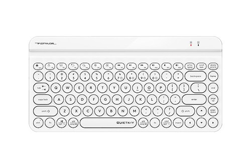 A4 Tech Wireless Keyboard FStyler FBK30 White 2.4GHz + BT