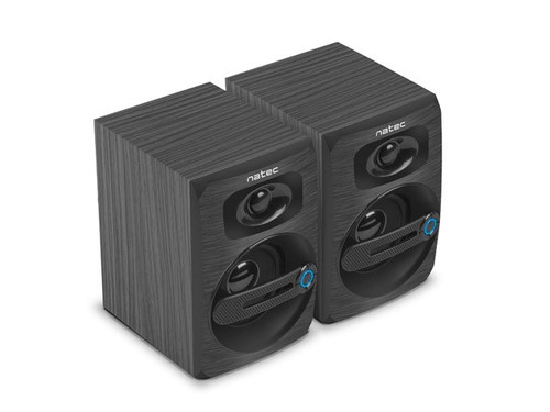 Natec Computer Speakers 2.0 Cougar 6W RMS, black