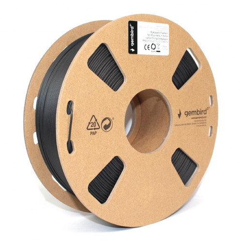 Gembird 3D Printer Filament PLA/1.75mm/carbon