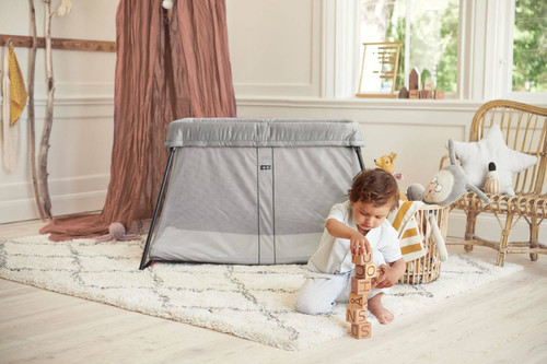 BABYBJÖRN Travel Crib Light, Silver