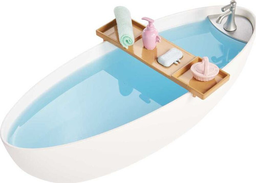 Barbie Doll & Bathtub Playset HKT92 3+