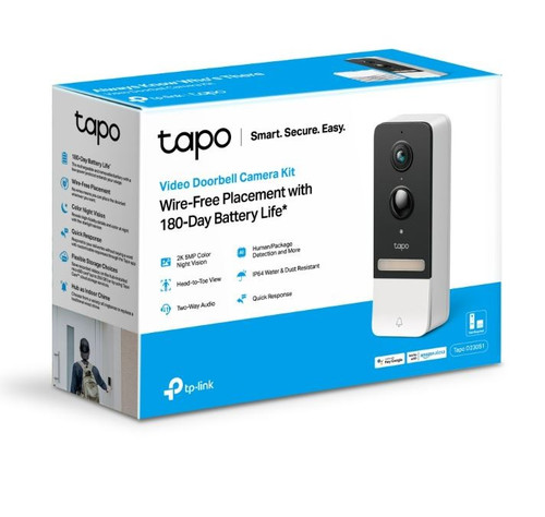 TP-Link Wireless Video Doorbell Kit Tapo D230S1