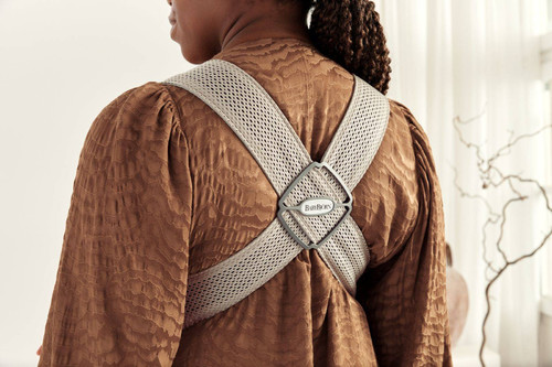 BABYBJÖRN - Baby Carrier MINI 3D Mesh, Grey Beige 0-12m