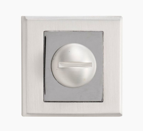 Schaffner Door Escutcheon Clara, pearl/chrome