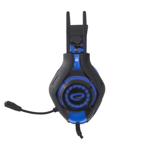 Esperanza Gaming Headphones with Microphone Deathstrike, blue