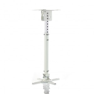 ART Projector Mount Suspended 45-76cm 15kg P-107W, white