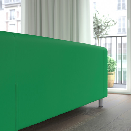 KLIPPAN 2-seat sofa, Vissle green