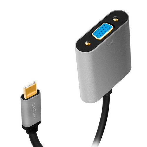 LogiLink USB-C to VGA Adapter 1080p 0.15 m