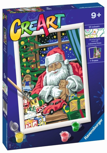 Ravensburger Painting By Numbers CreArt Santa Claus 9+