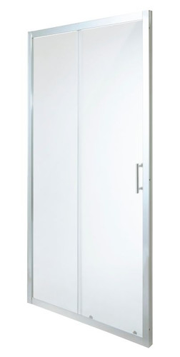 Shower Sliding Door Onega 100 cm, chrome/transparent