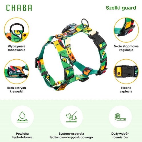 CHABA Dog Harness Guard Story III XL 3,0cm Jumbo