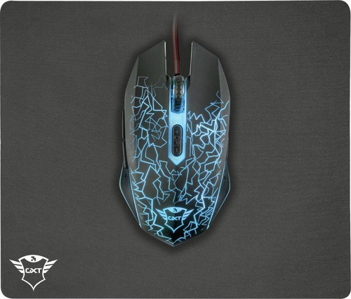 Trust Optical Wired Gaming Mouse with Mouse Pad GXT 783 IZZA