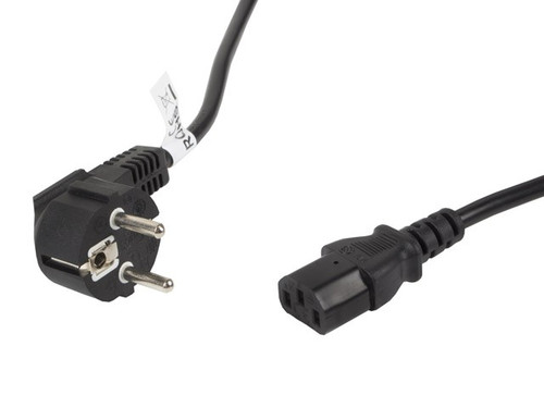 Lanberg Power Cable EU Plug CEE 7/7 - IEC 320 C13 VDE 5m, black