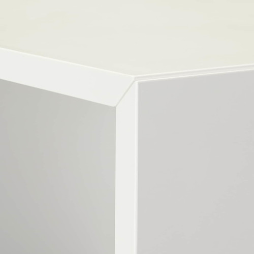 EKET Cabinet with 4 compartments, white, 70x35x70 cm