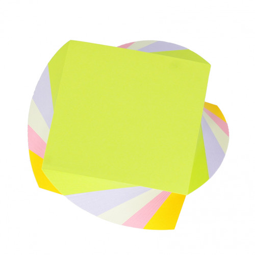 Notes Cube Colour Spiral 75x75 mm