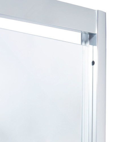 Pivot Shower Door Onega 90 cm, chrome/transparent