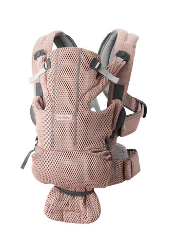 BABYBJÖRN - Baby Carrier Move - Dusty Pink, 3D Mesh 0-15m