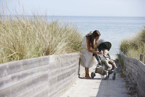 Elodie Details MONDO Stroller with Bumper Bar Pebble Green