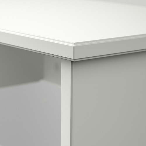 IDANÄS Add-on unit desk, white, 152x30 cm