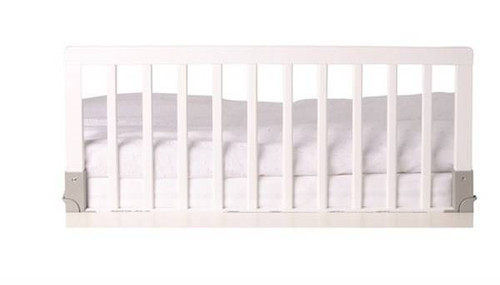 Baby Dan Wooden Bed Guard, white