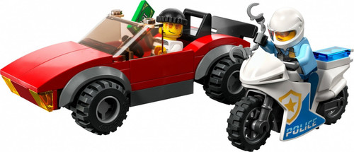 LEGO City Police Bike Car Chase 5+