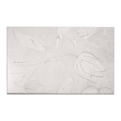 Decorative Tile Cimenti Cersanit 25 x 40 cm, light grey, 1 m2