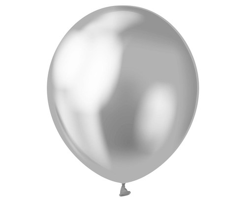 Balloons Platinum Silver 12" 7pcs