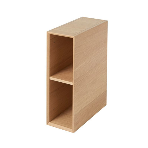 GoodHome Bathroom Wall Cabinet Avela 20 cm, oak effect