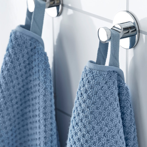 GULVIAL Hand towel, dark grey-blue, 50x100 cm