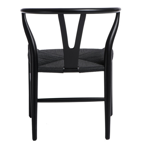 Chair Wicker, black