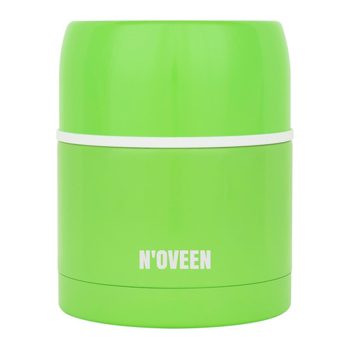 Noveen Lunch Flask Food Heater 470ml TB930, green